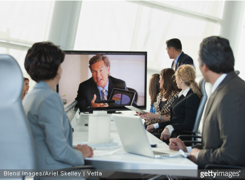 Connaissez-vous les derniers systèmes de visioconférence ? / Source : gettyimages